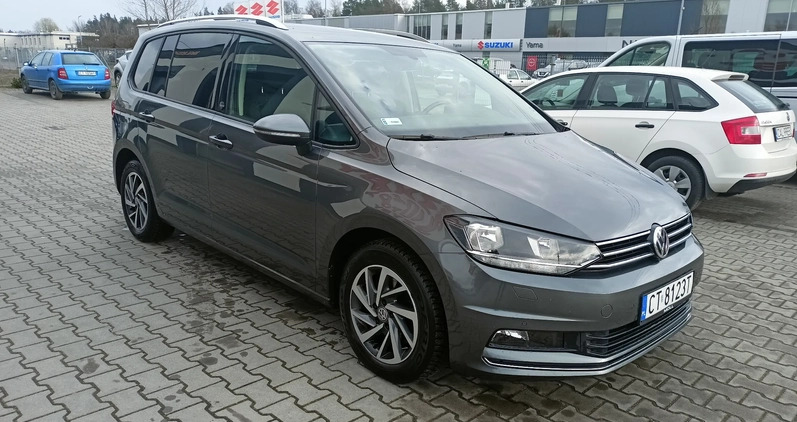 Volkswagen Touran cena 67690 przebieg: 132000, rok produkcji 2017 z Toruń małe 211